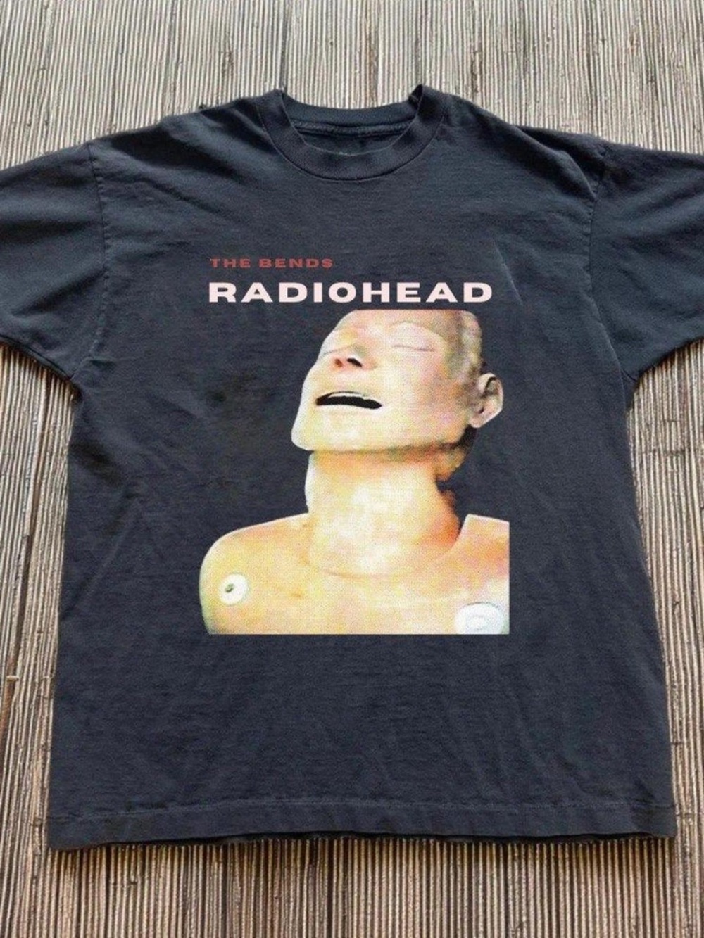 The Bends Black Graphic Tee